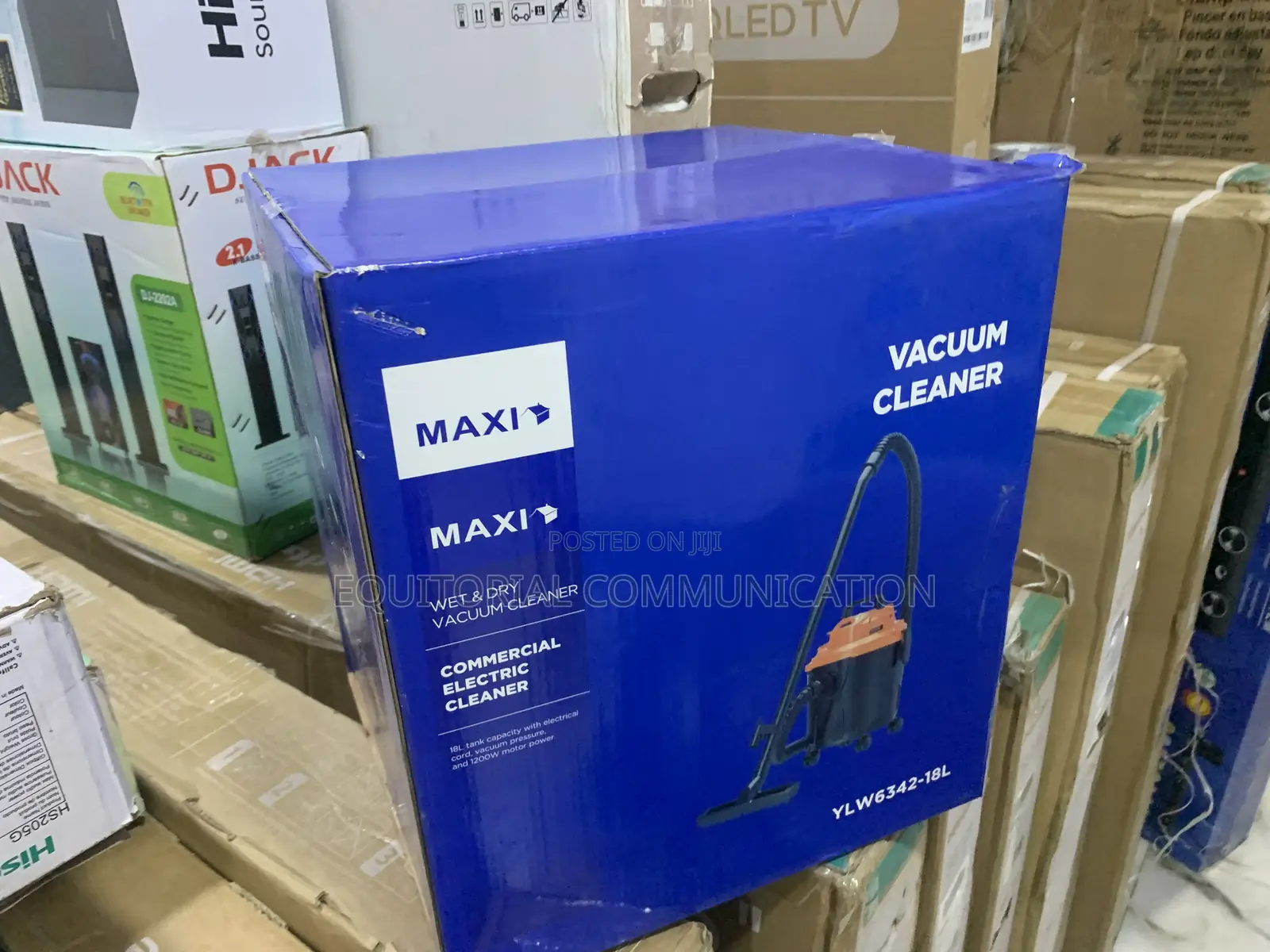 Maxi Multi-Purpose 18l Vacuum Cleaner Ylw6342-18l