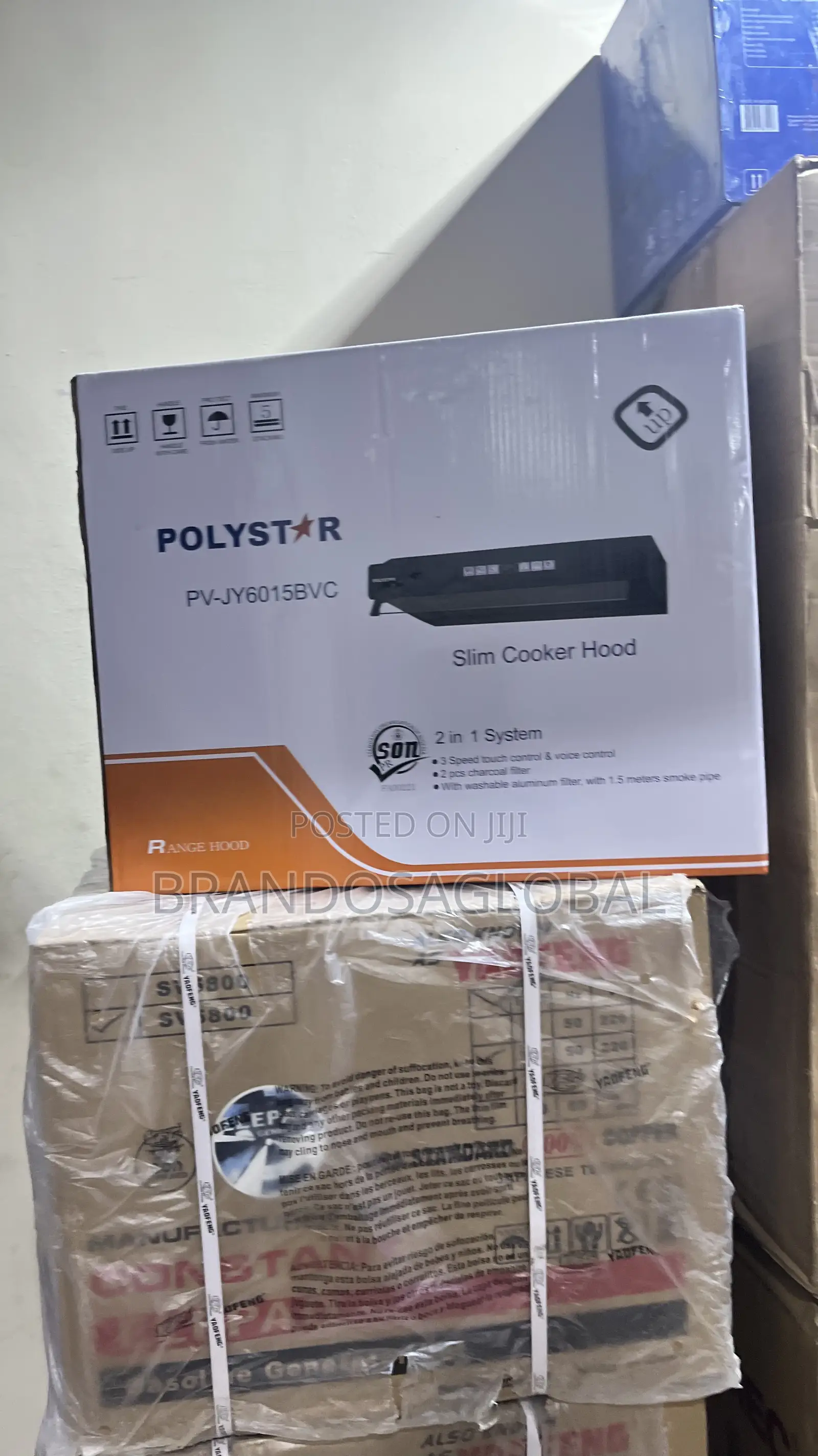 Polystar Slim Cooker Hood Pv-Jy6015bvc–Reliablekitchenextractionsystem