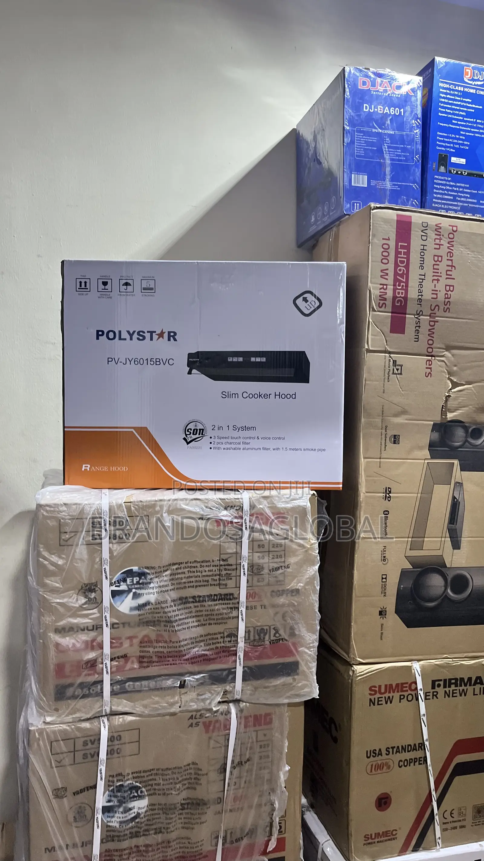 Polystar Slim Cooker Hood Pv-Jy6015bvc–Reliablekitchenextractionsystem