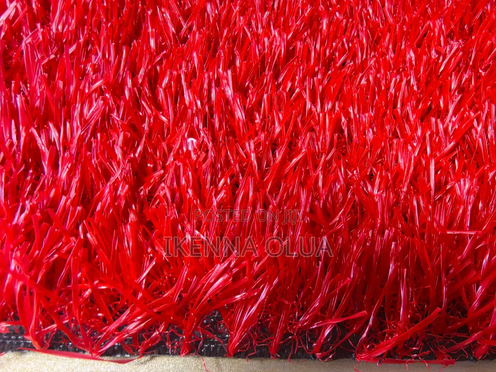 Red 25mm Artificial Grass Carpet
