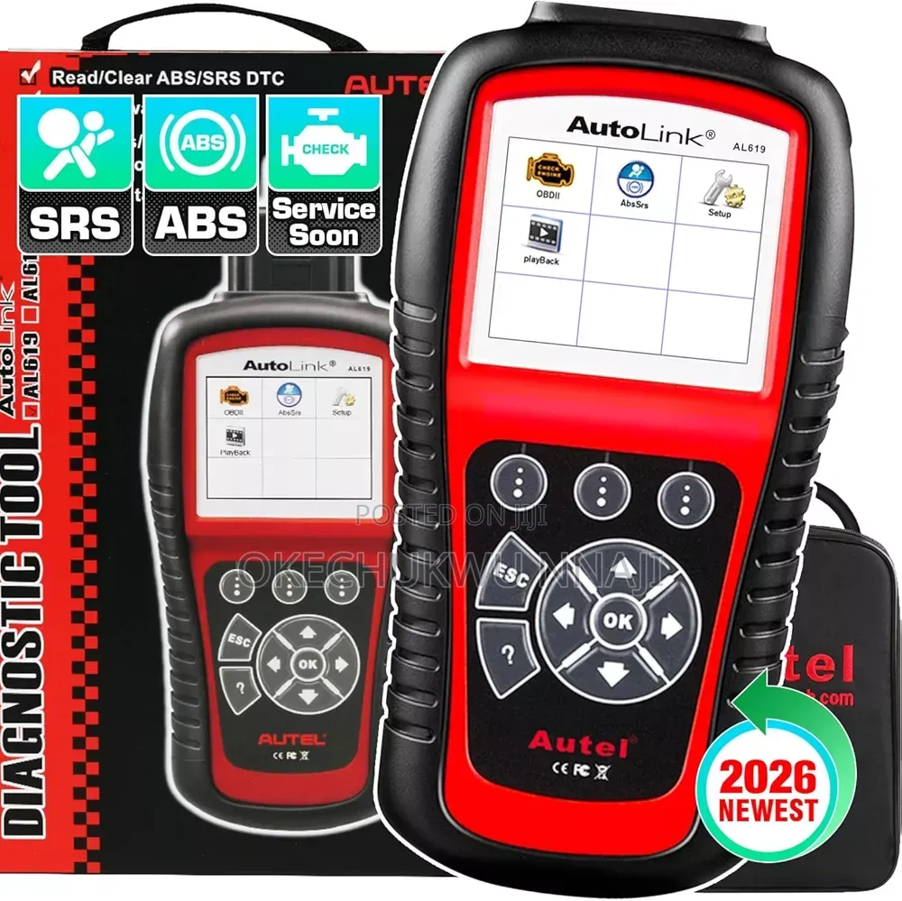 Abs/SRS + Can Obd2 Diagnostic Tool Al619