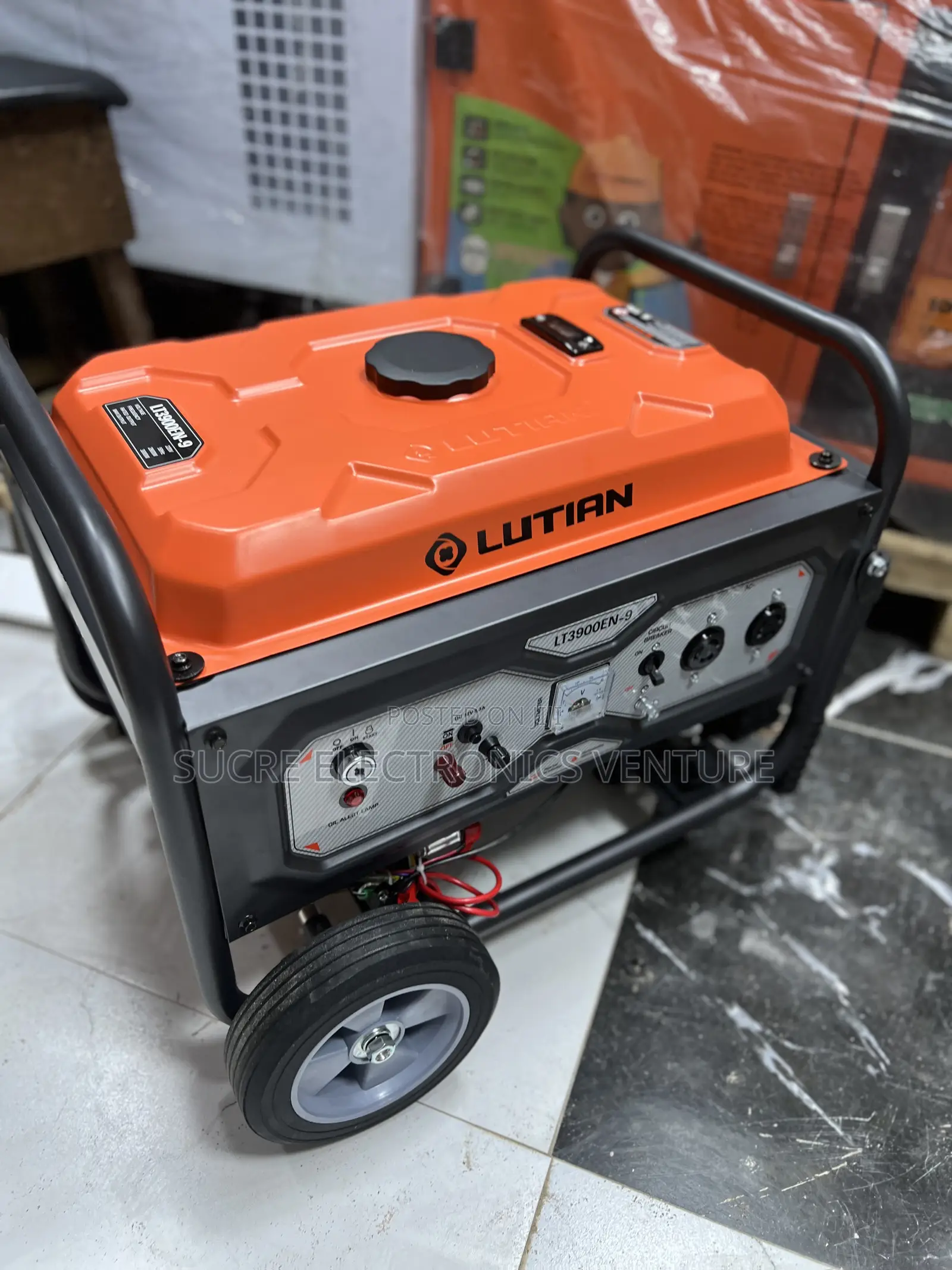 New Model Lt-3900en-9 4/4.5kva Petrol Generator {100% Copper Coil}