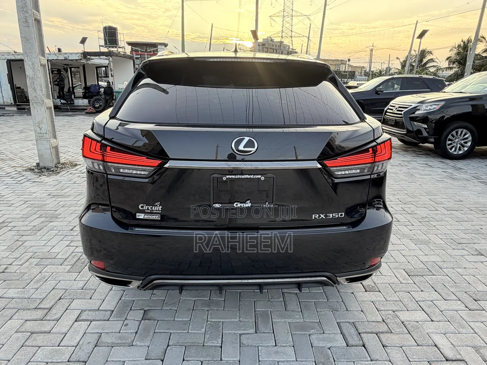 Lexus RX 350 F SPORT Appearance AWD 2022 Black