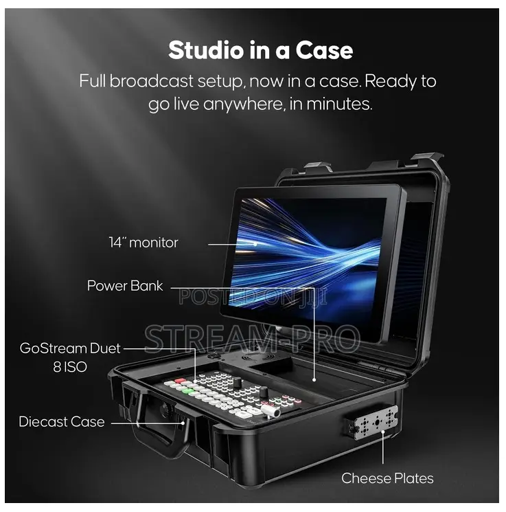 Osee Gostream Duet 8 Iso Kit: All in One Live Streaming Video Switcher