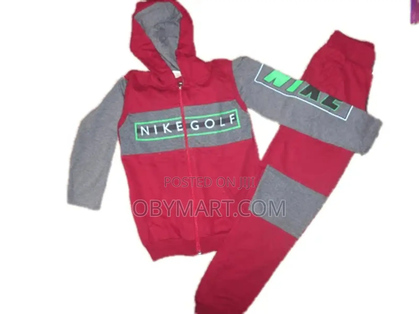 Nike 3pcs Long Sleeve Tracksuit Jogger, Jacket and Pant