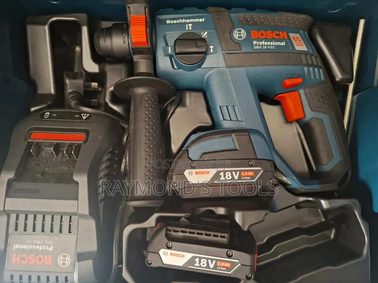 GBH 18v-Ec Cordless Rotary Hammer Bosch 20mm
