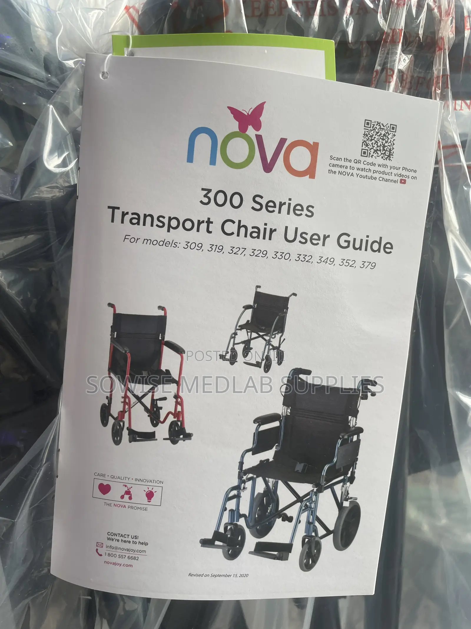 Transport Wheel Chairs for Elderly or Disabled (Medical Grade)