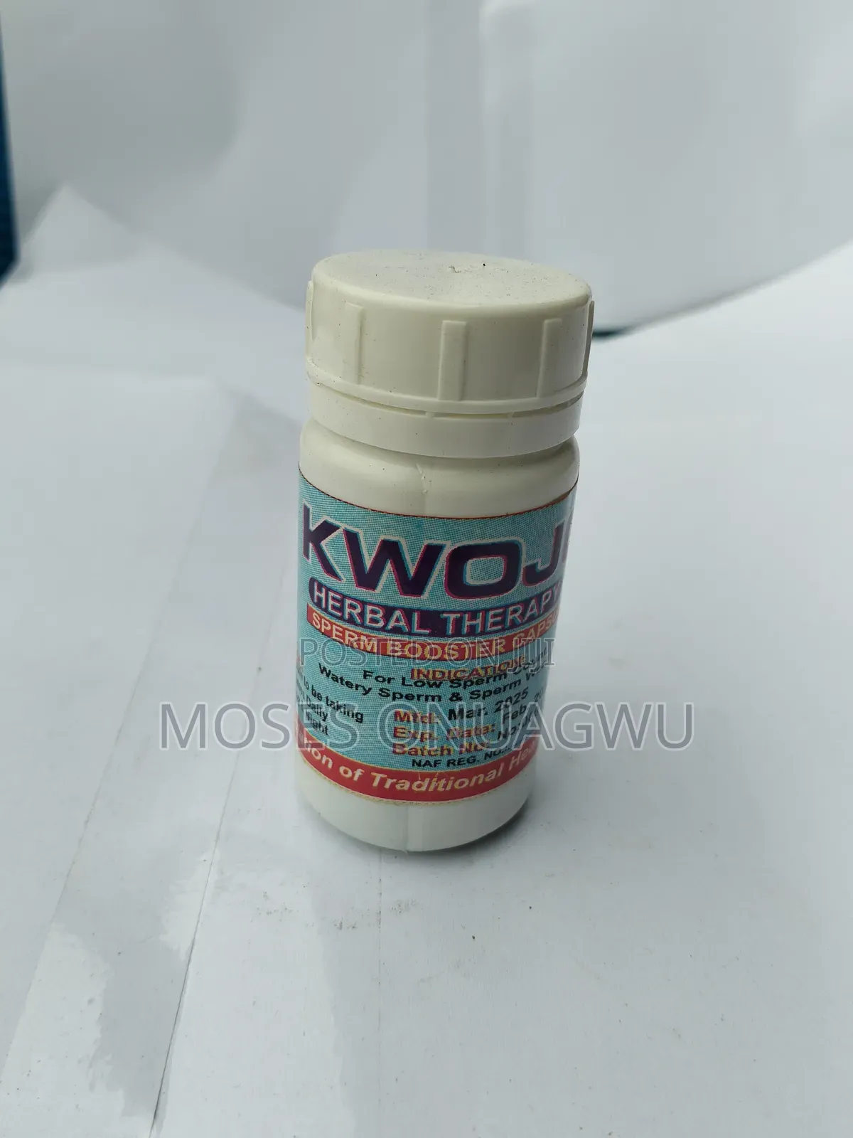 Kwojo Herbal Therapy Sperm Booster Capsule