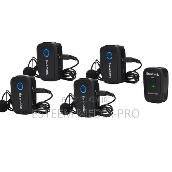 Saramonic Blink 500 T4 4-Person Wireless Microphone(2.4 Ghz) Black