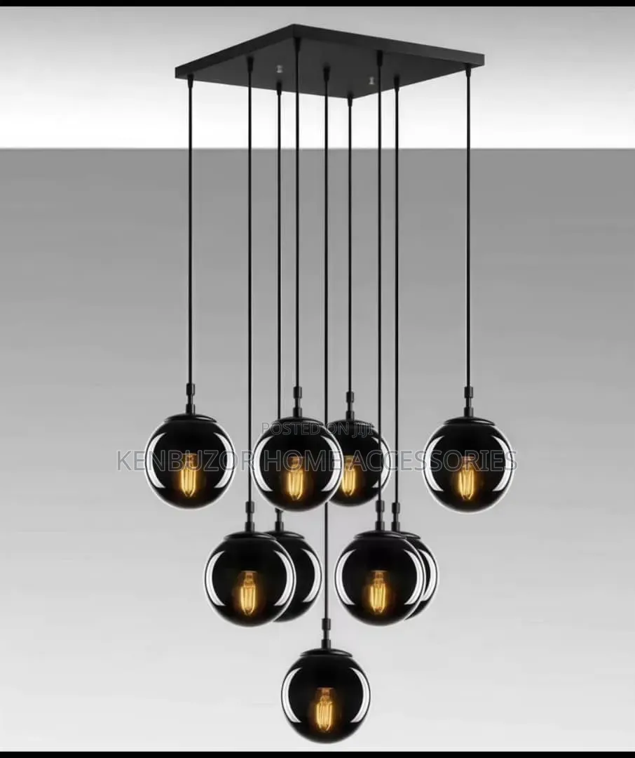 9 Glass Modern Design Pendant Light Chandelier