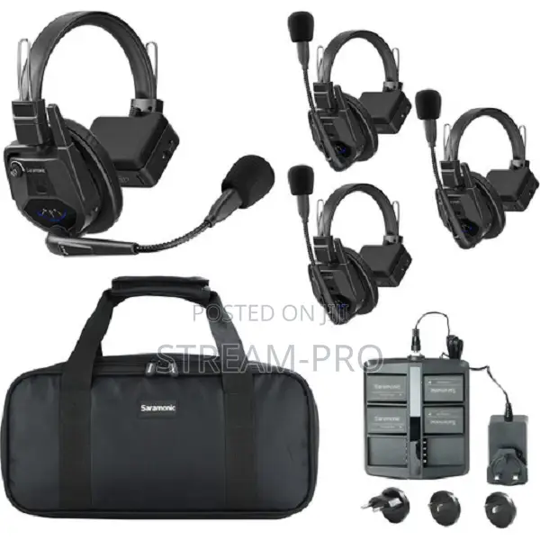Saramonic Witalk9 Se-4s 4-Person Full-Duplex Wireless Intercom System