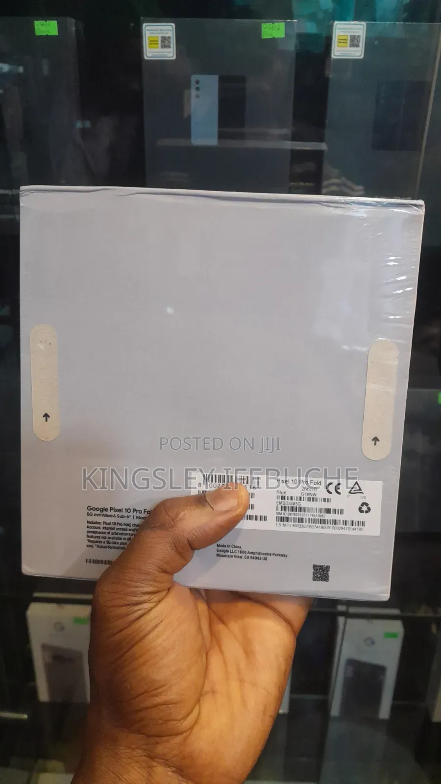 New Google Pixel 10 Pro Fold 256 GB Blue