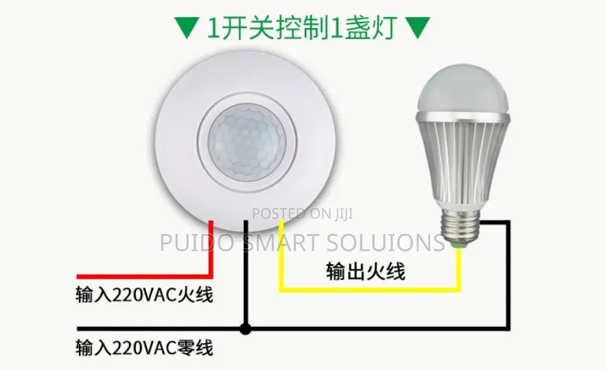 Infrared Motion Sensor Light Switch
