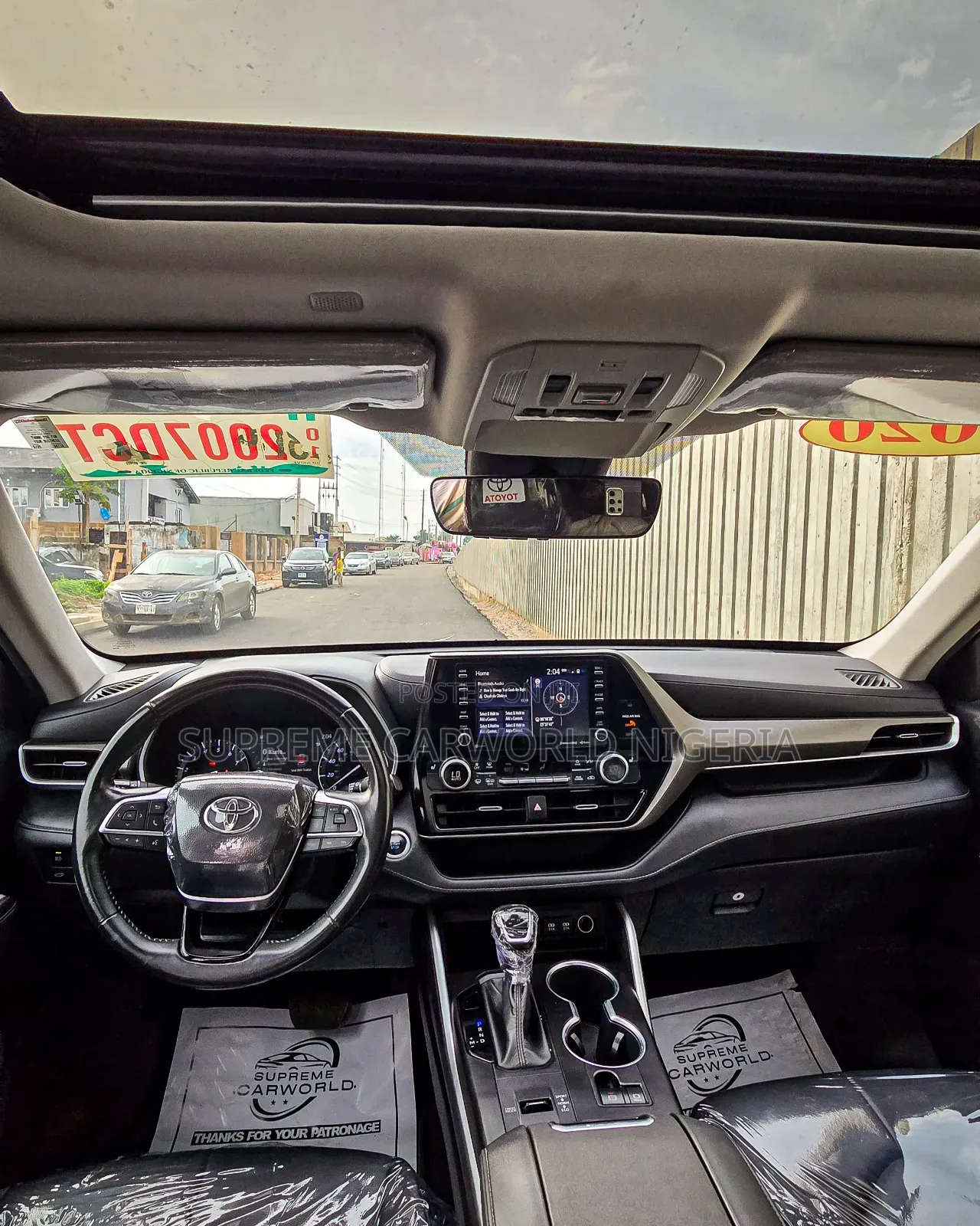 Toyota Highlander XLE AWD 2020 Black