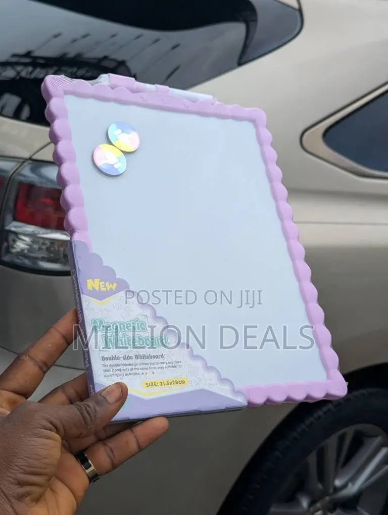 Magnetic Double Sided White Board With Pen Ages 3+