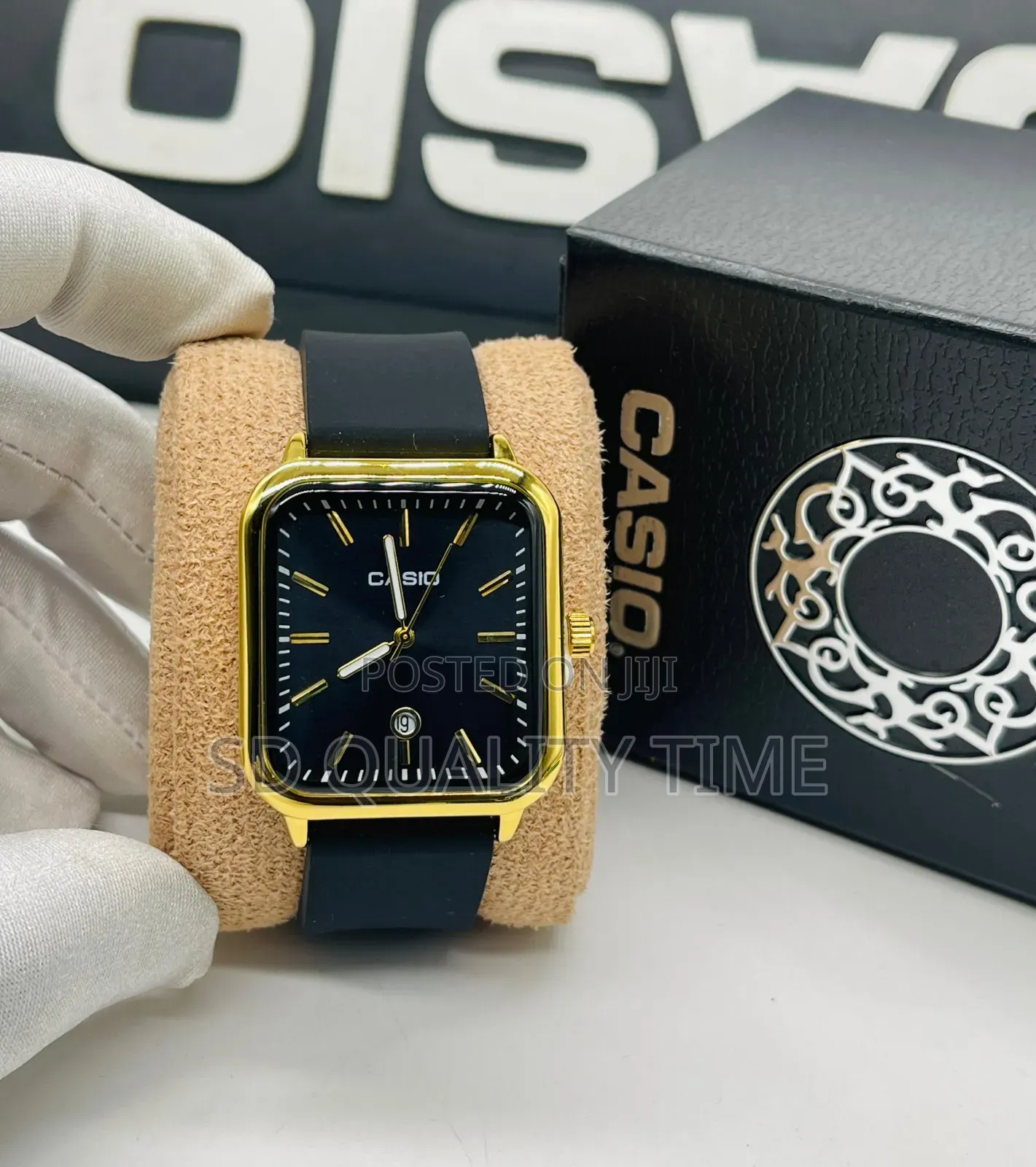 Casio Unisex Rubber Strap Watch