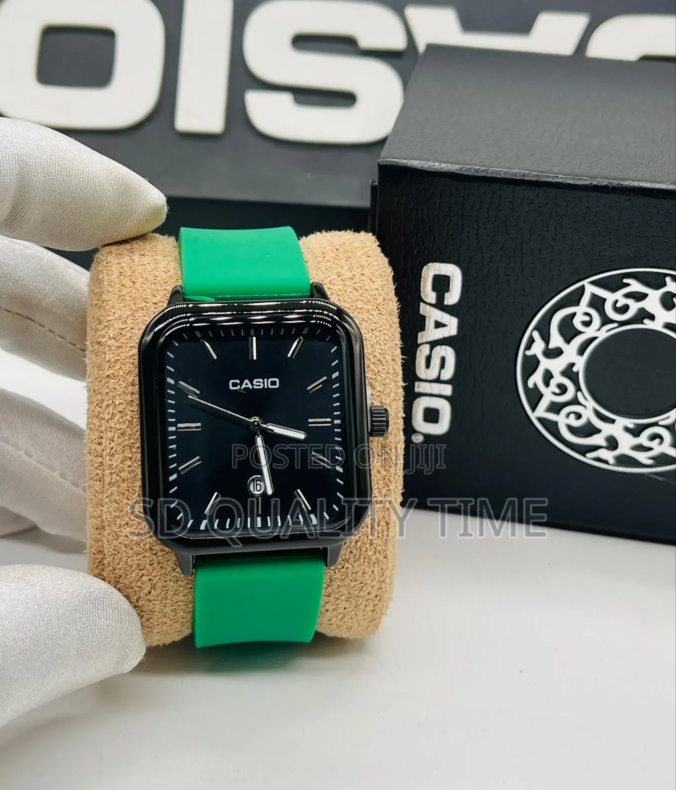 Casio Unisex Rubber Strap Watch