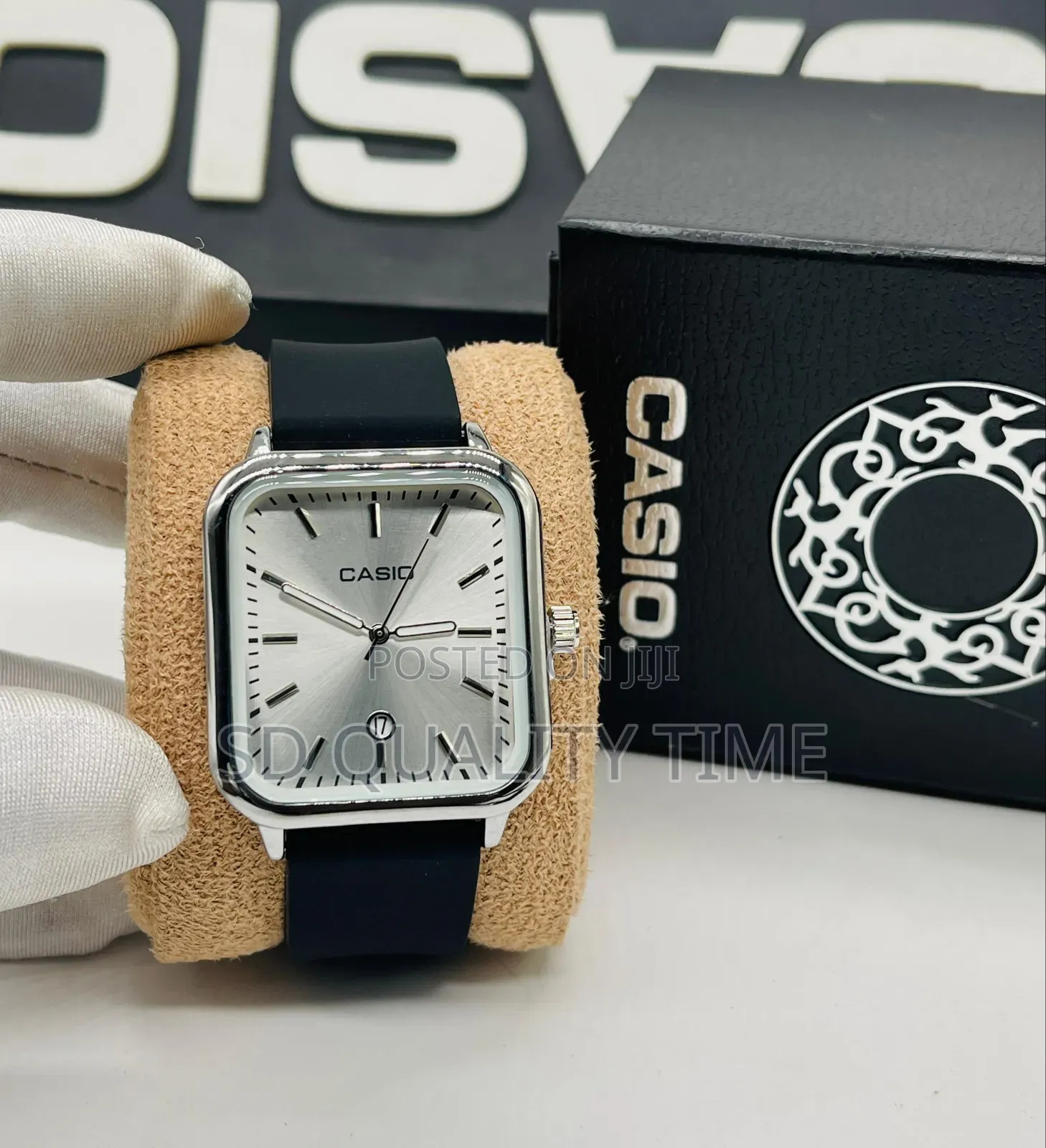 Casio Unisex Rubber Strap Watch