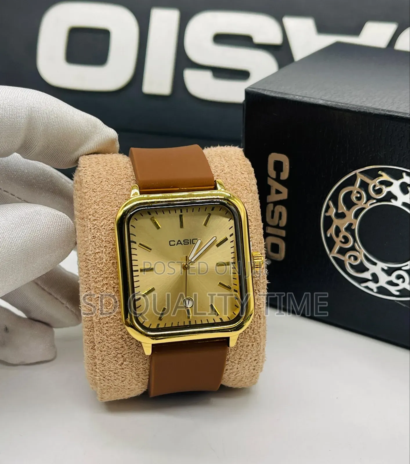 Casio Unisex Rubber Strap Watch