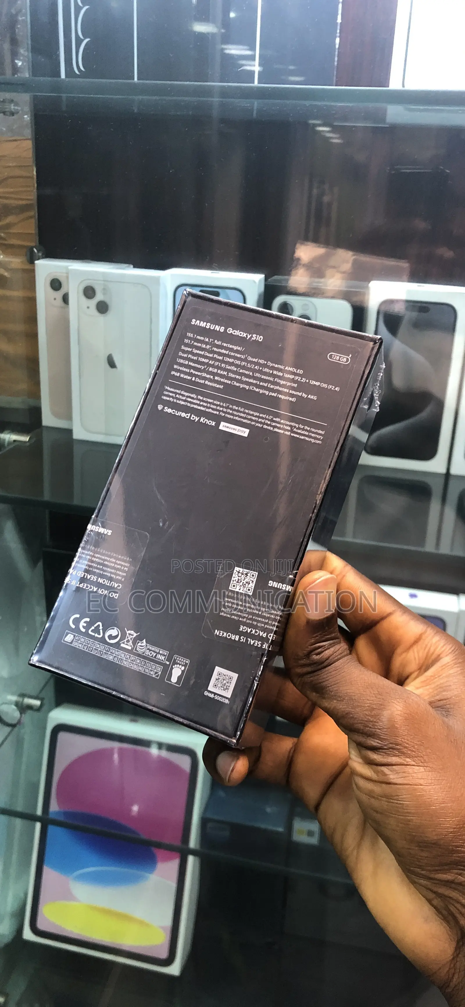 New Samsung Galaxy S10 128 GB Black