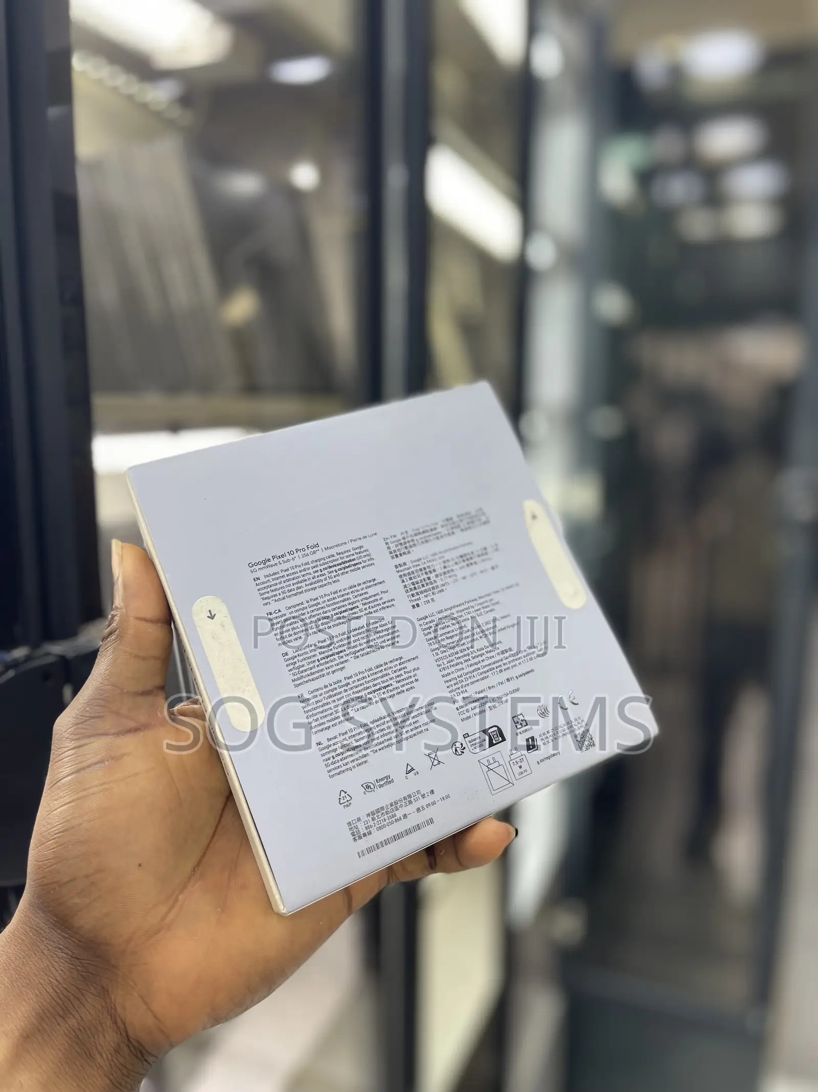 New Google Pixel 10 Pro Fold 256 GB Black