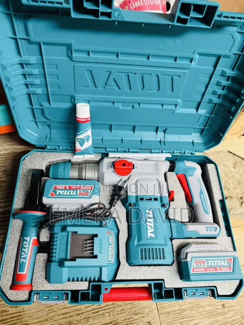 Cordless Rotary Hammer Drill Machine