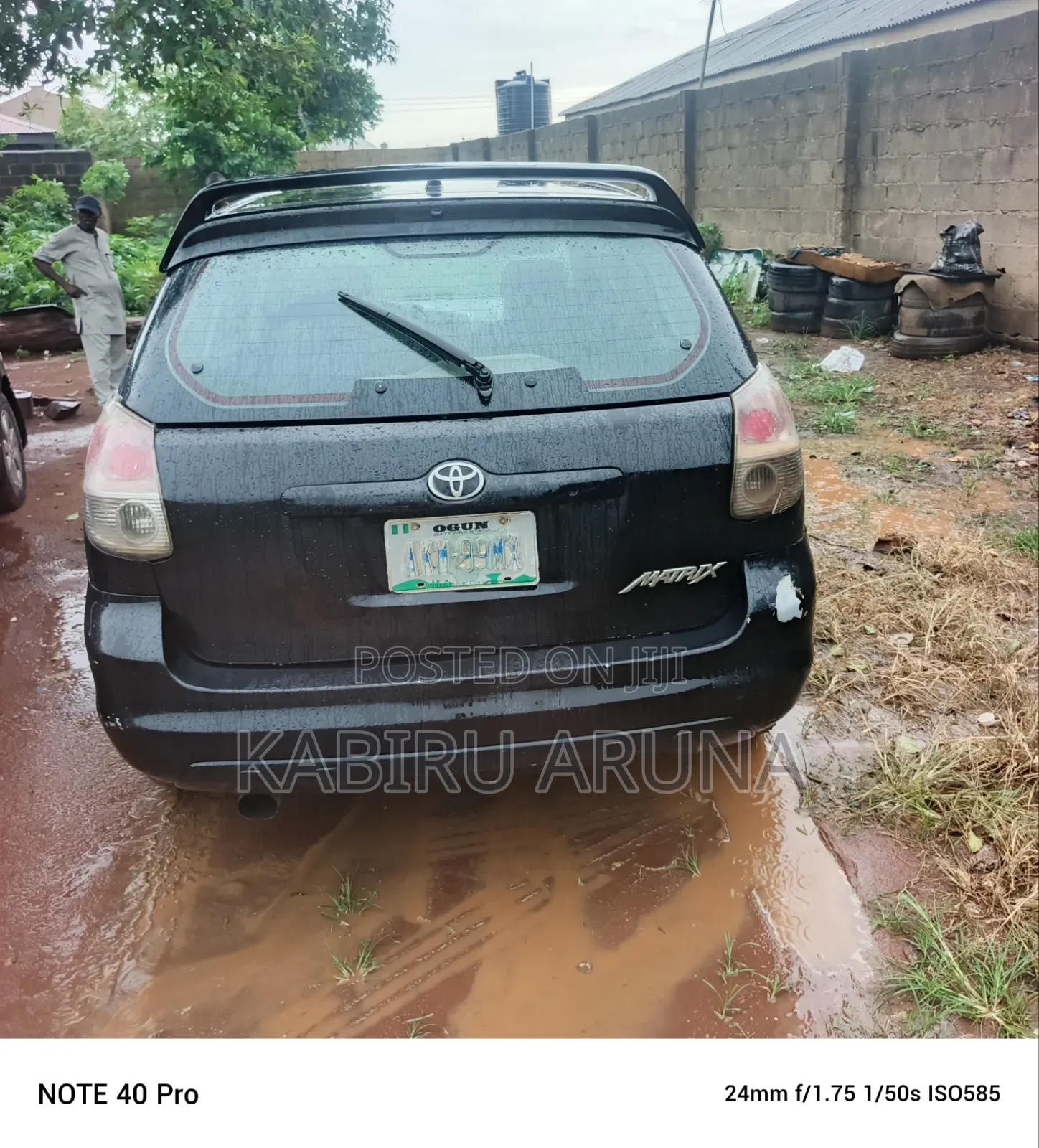 Toyota Matrix 2005 Black