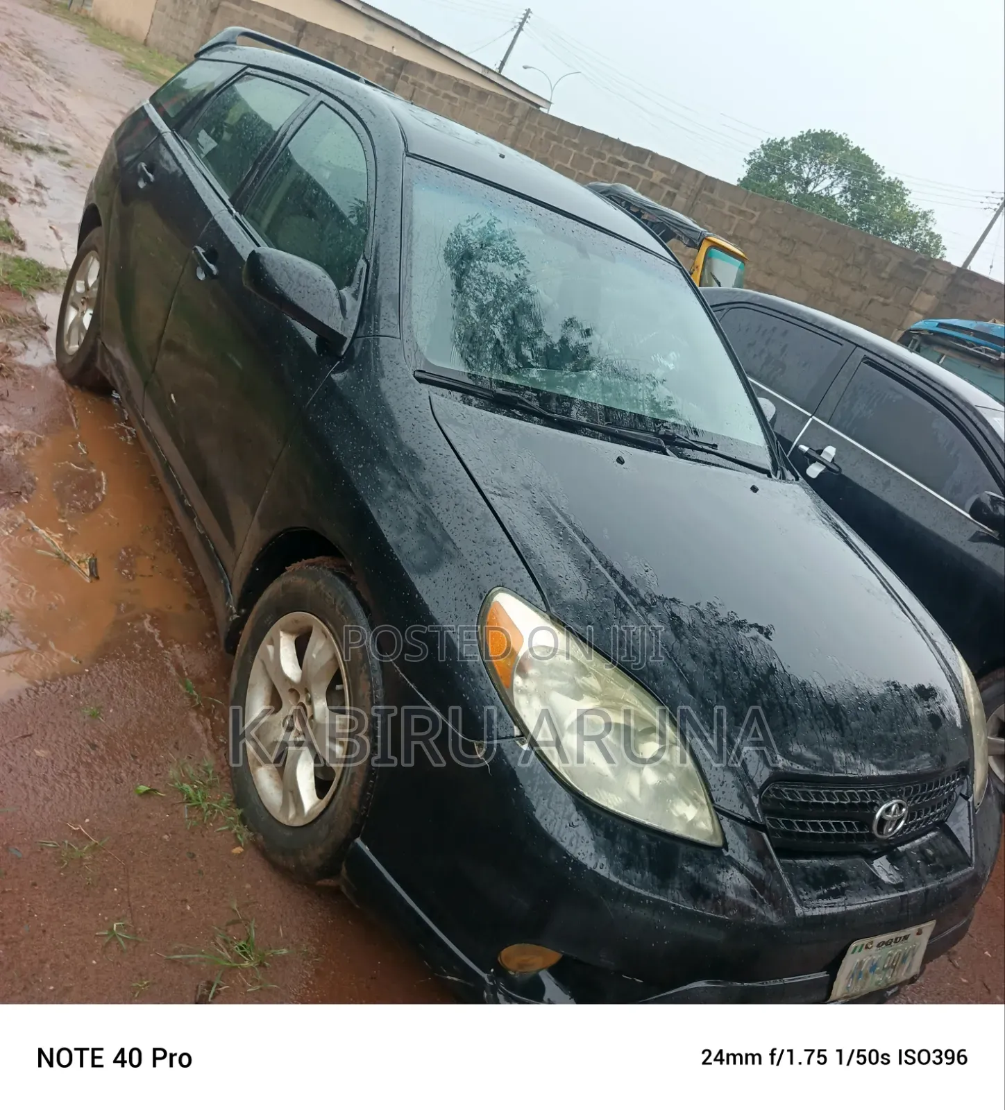 Toyota Matrix 2005 Black