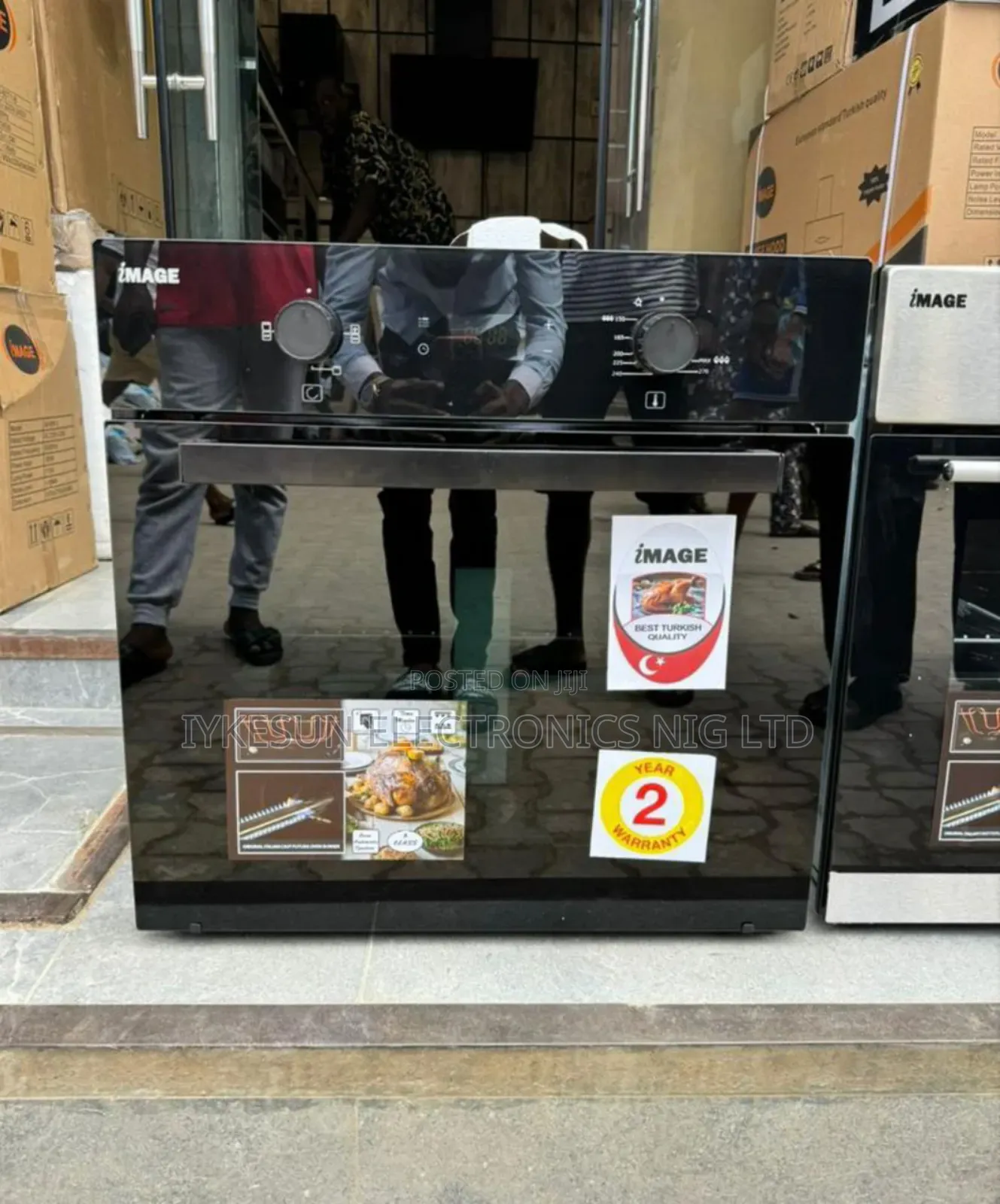 Original Image Inbuilt 60cm Gas Electric Digital Display Oven Etc.