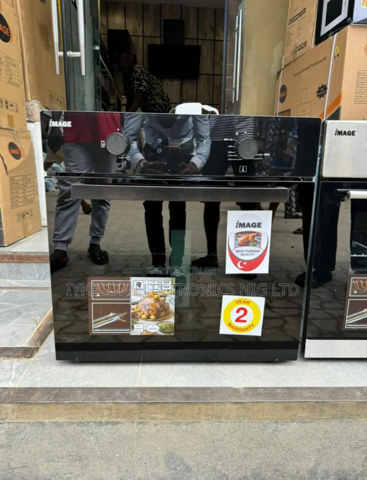 Original Image Inbuilt 60cm Gas Electric Digital Display Oven Etc.