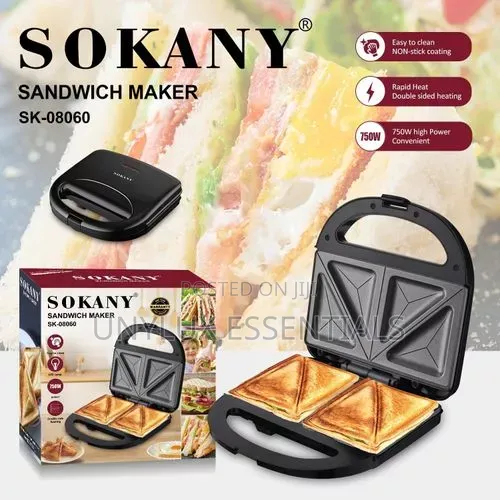 2 in 1 Sokany Sandwich Maker