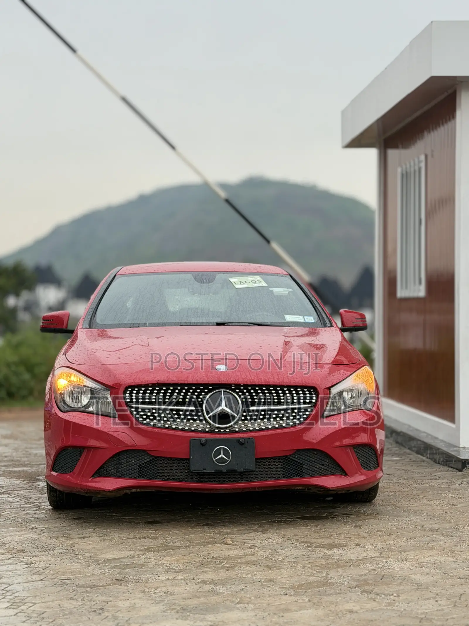 Mercedes-Benz CLA-Class CLA 250 4MATIC Sedan 2015 Red