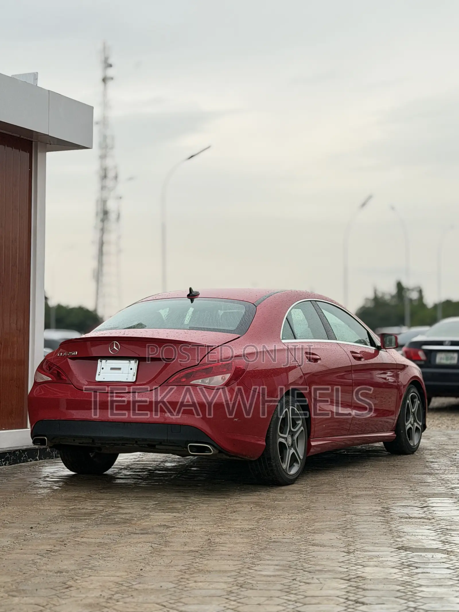 Mercedes-Benz CLA-Class CLA 250 4MATIC Sedan 2015 Red