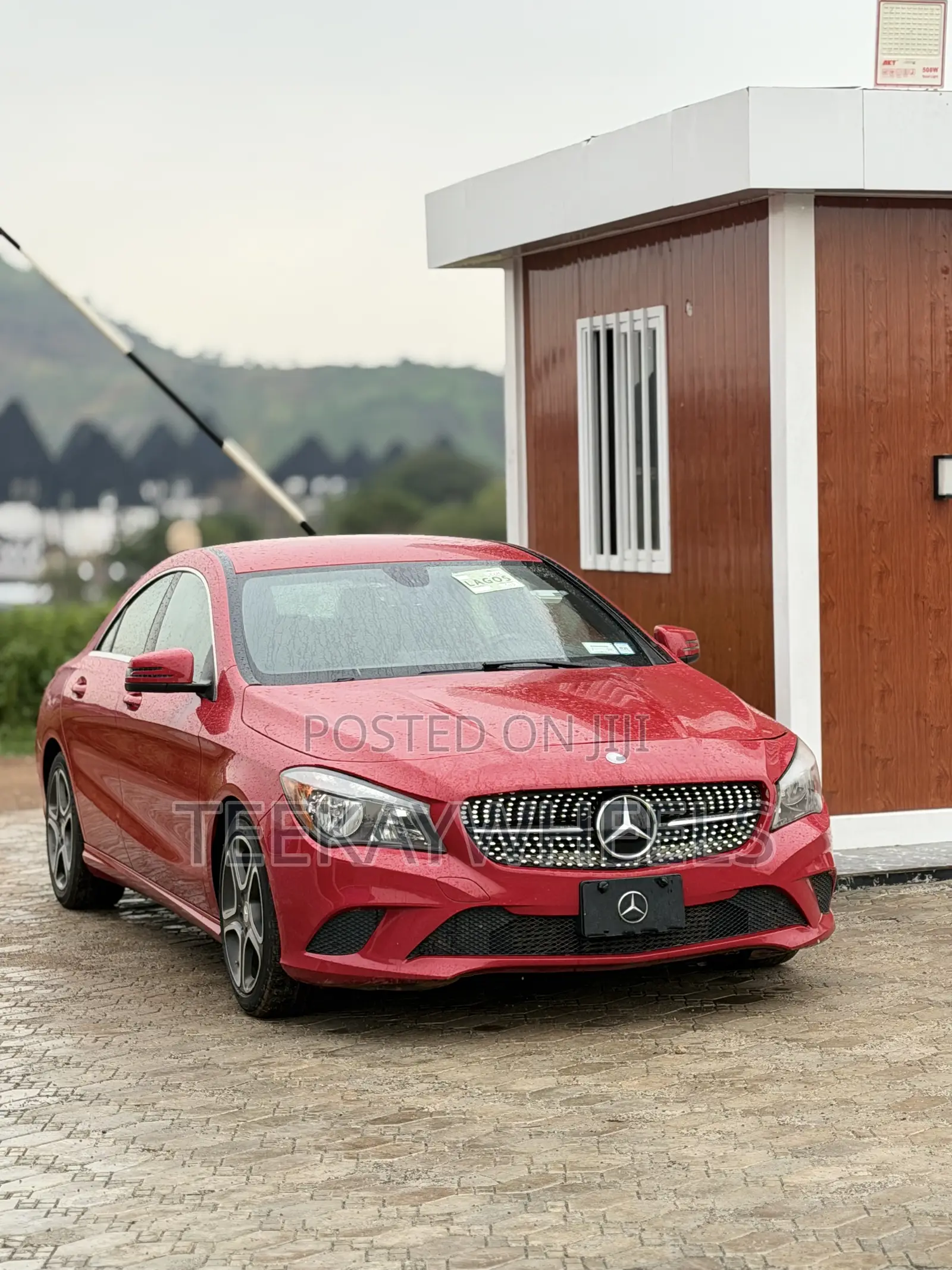 Mercedes-Benz CLA-Class CLA 250 4MATIC Sedan 2015 Red