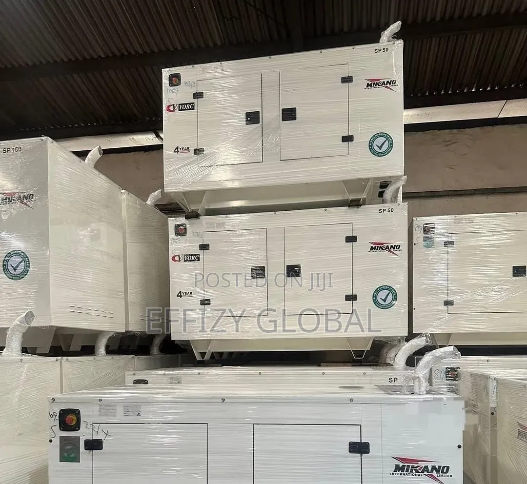 Brand New 50kva Mikano Soundproof Diesel Generator
