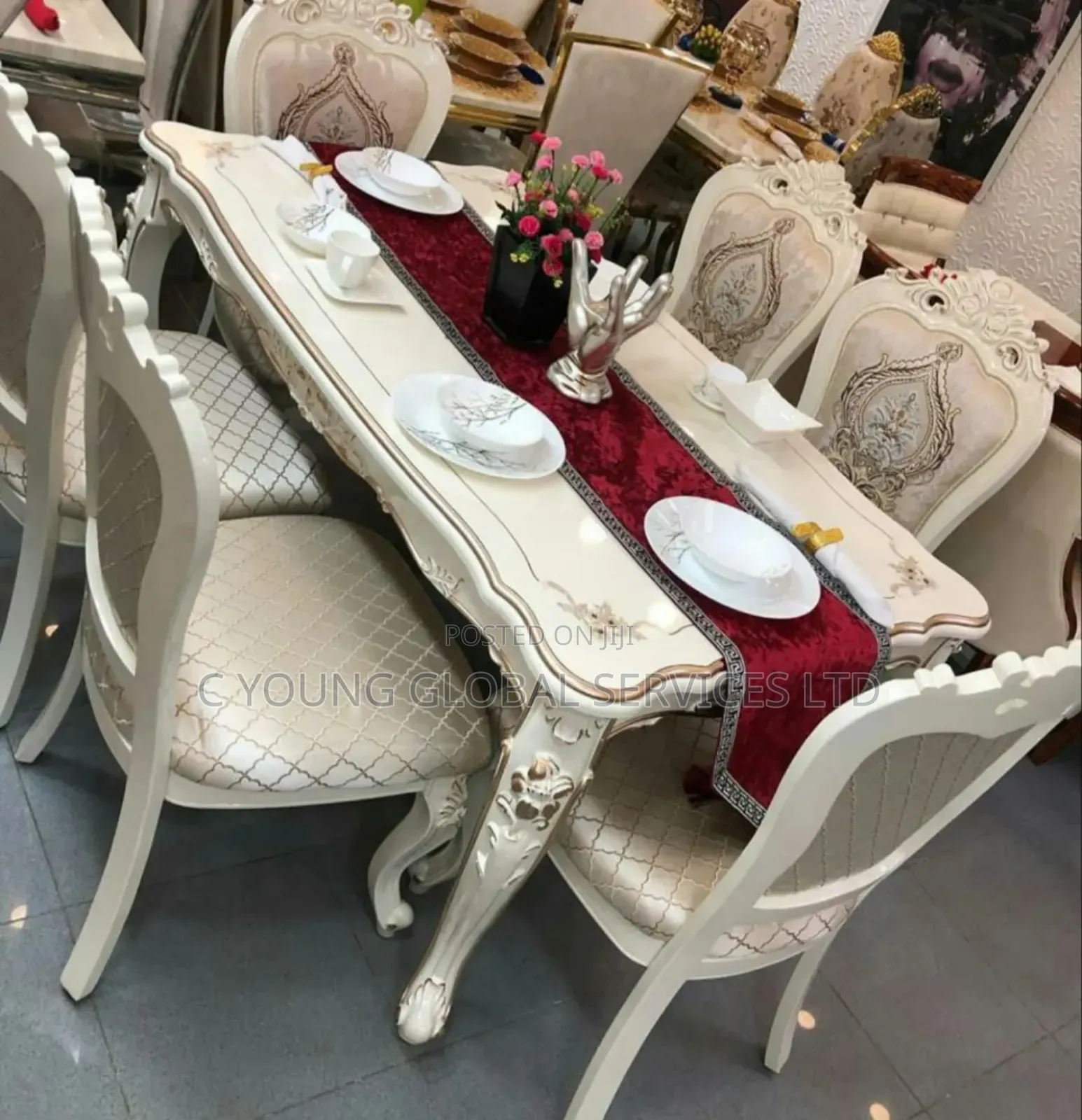 Royal Dining Table With Chairs