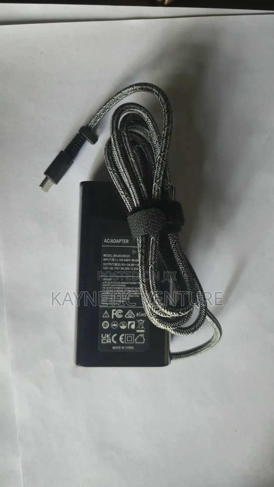 Original Hp And Dell Laptop Type C (65w) Charger
