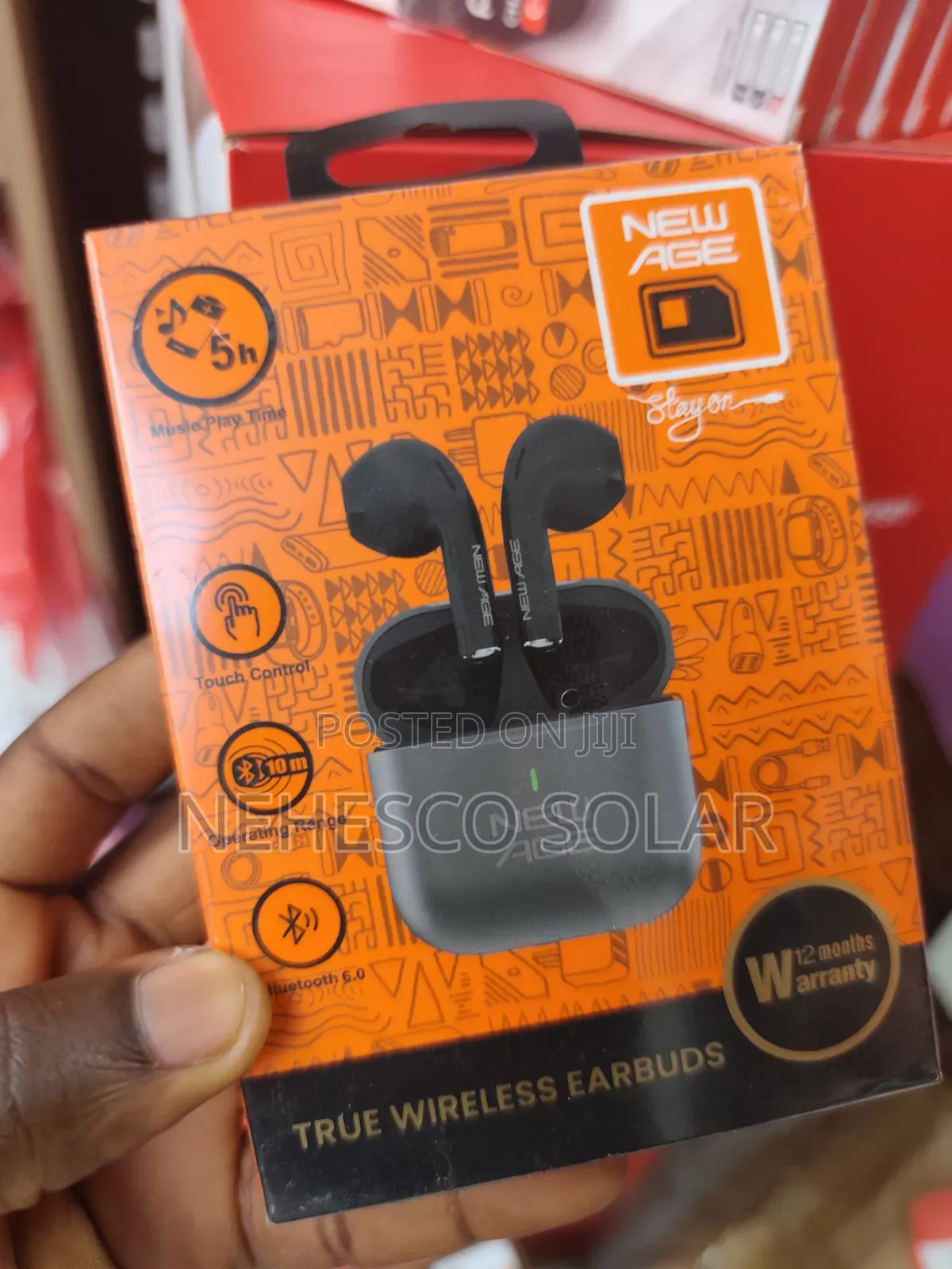 Smart Touch Wireless Earbuds for Calls Music