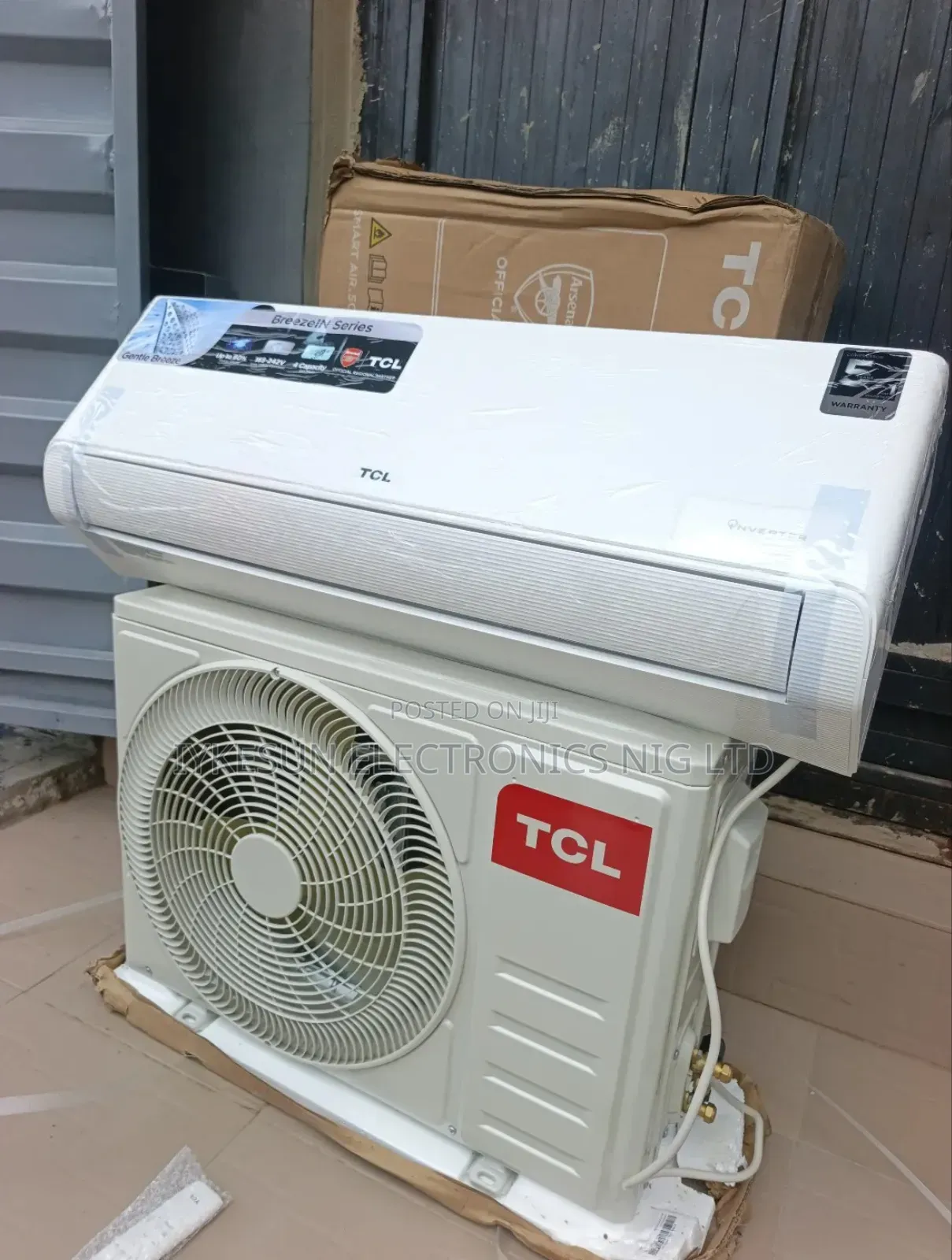 Original TCL 2 Hp R410a Inverter Air Conditioner Split Unit 100%Copper