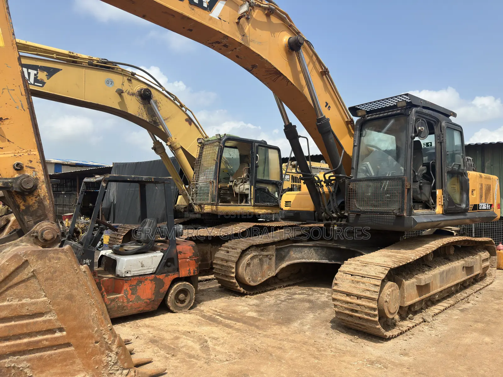 Scrap Hitachi Excavator for Sale