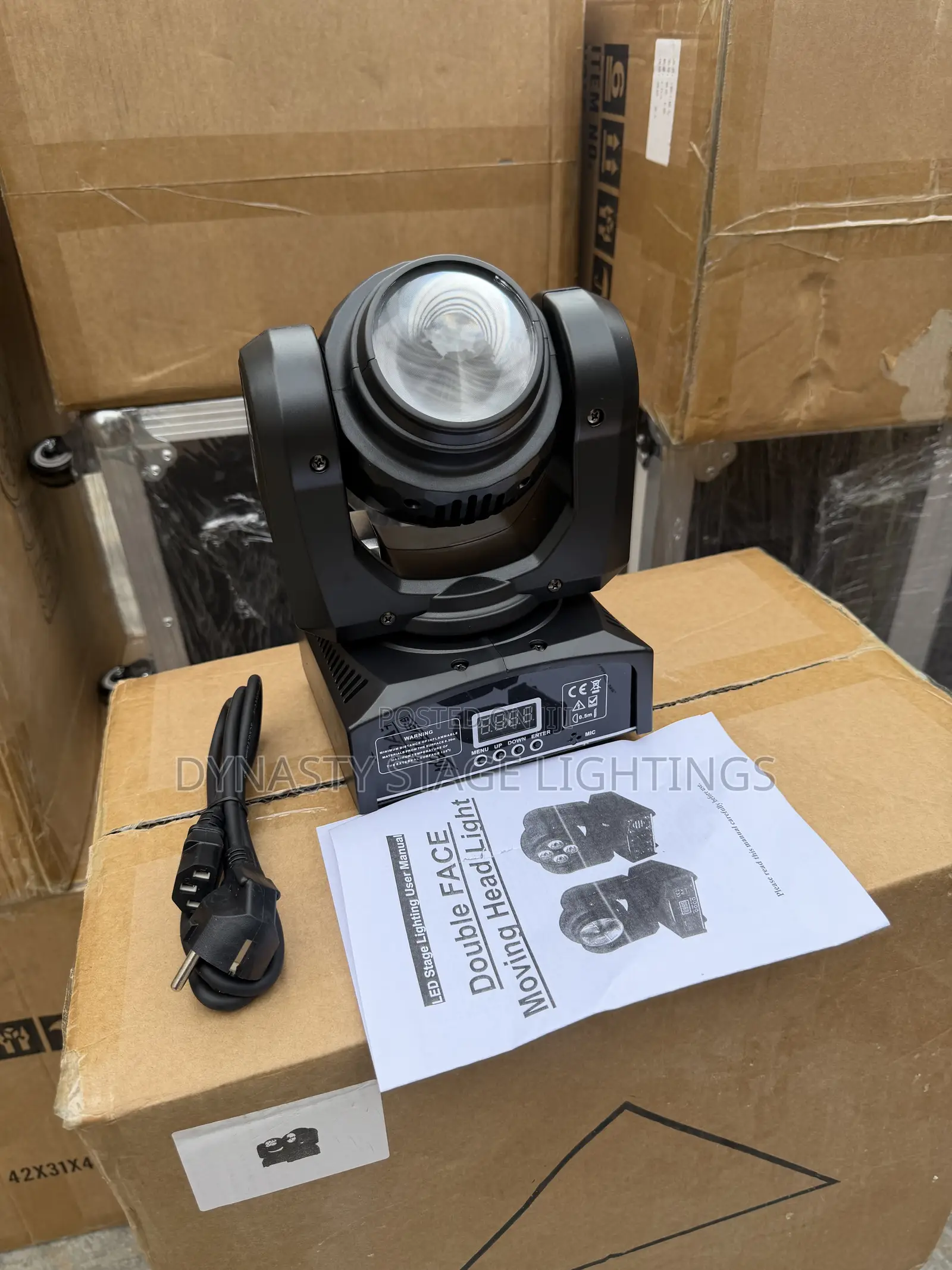 Double Face Mini Moving Head