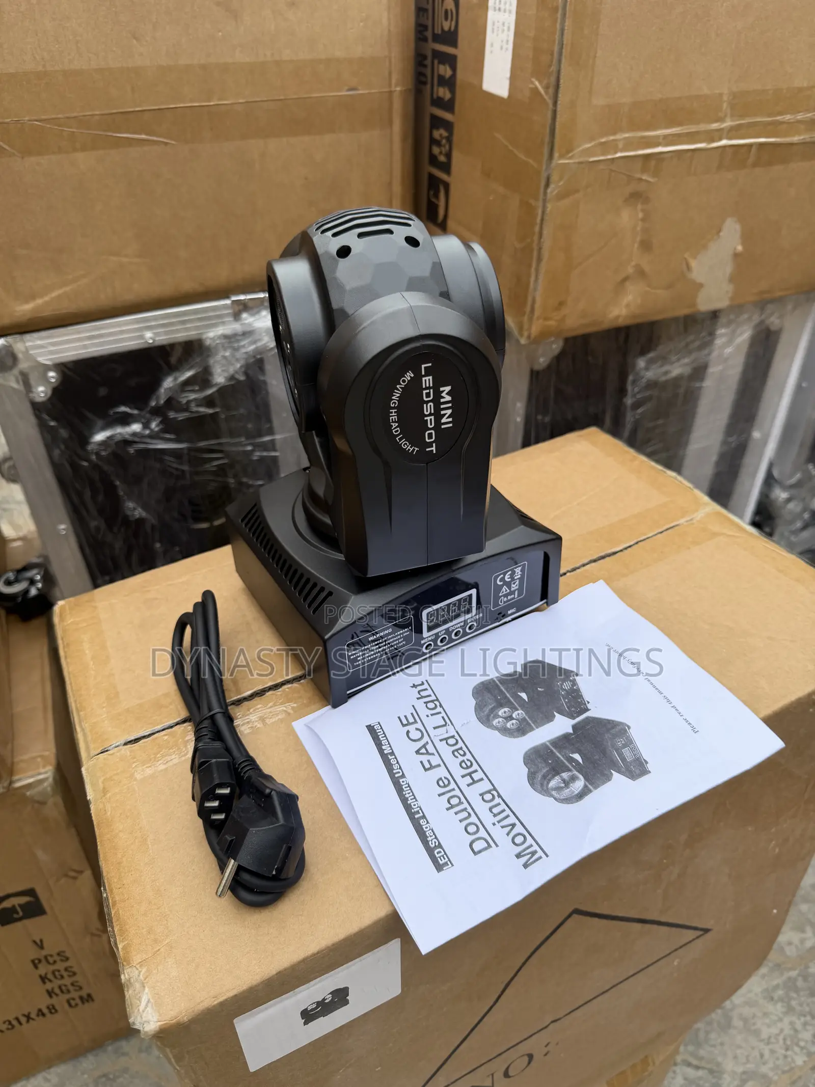Double Face Mini Moving Head