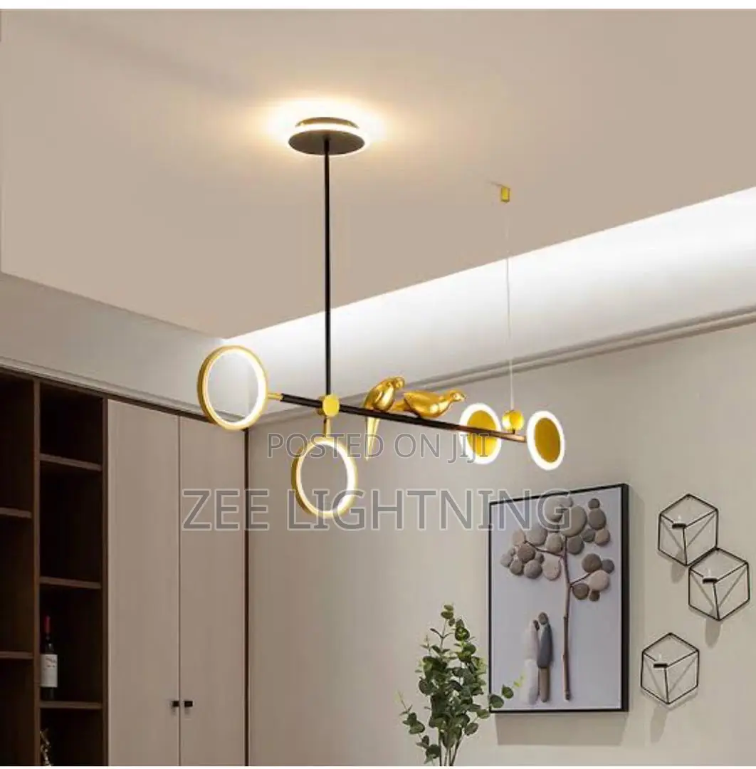 Pendant Chandelier With Birds