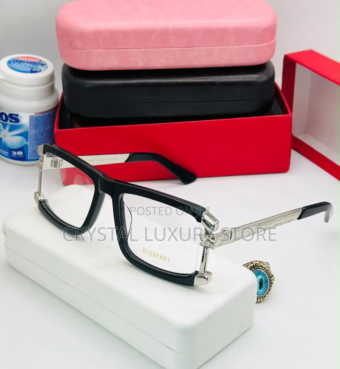 Burberry Quality Luxury Frame Glasses