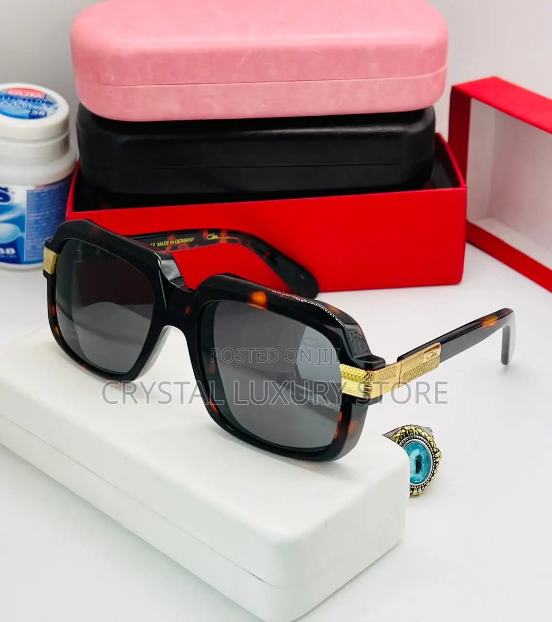 Cazal Quality Luxury Men Sunglasses