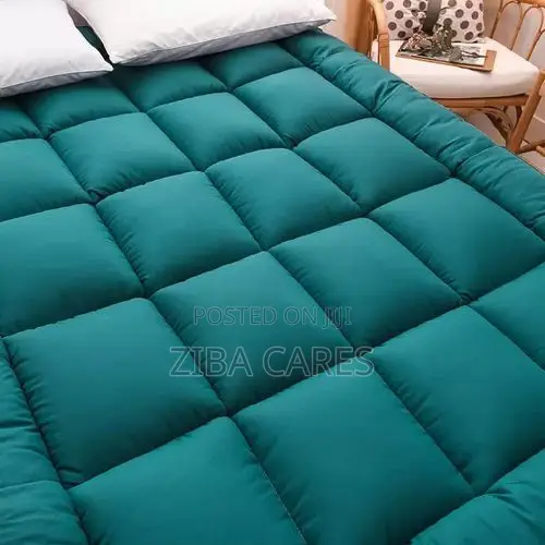 Boost Quality 5cm Thick and Fluffy Mattress Topper -Green 4x6