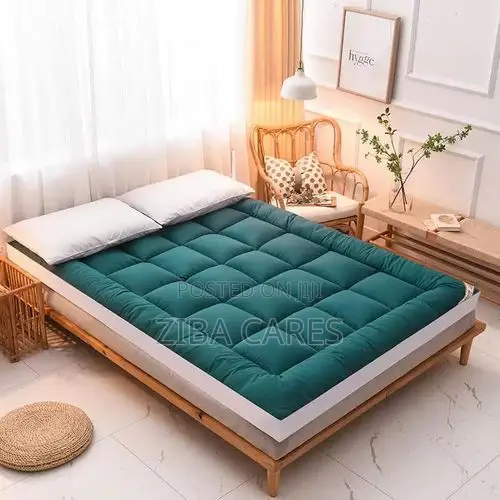 Boost Quality 5cm Thick and Fluffy Mattress Topper -Green 4x6