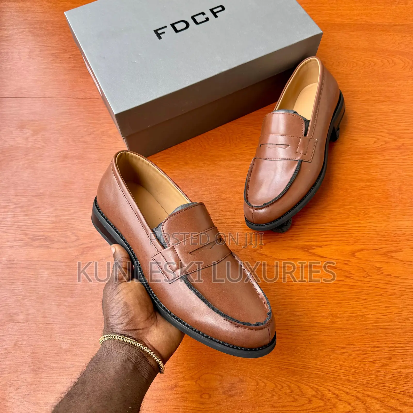 Original 180 Box Calf Leather Penny Loafers
