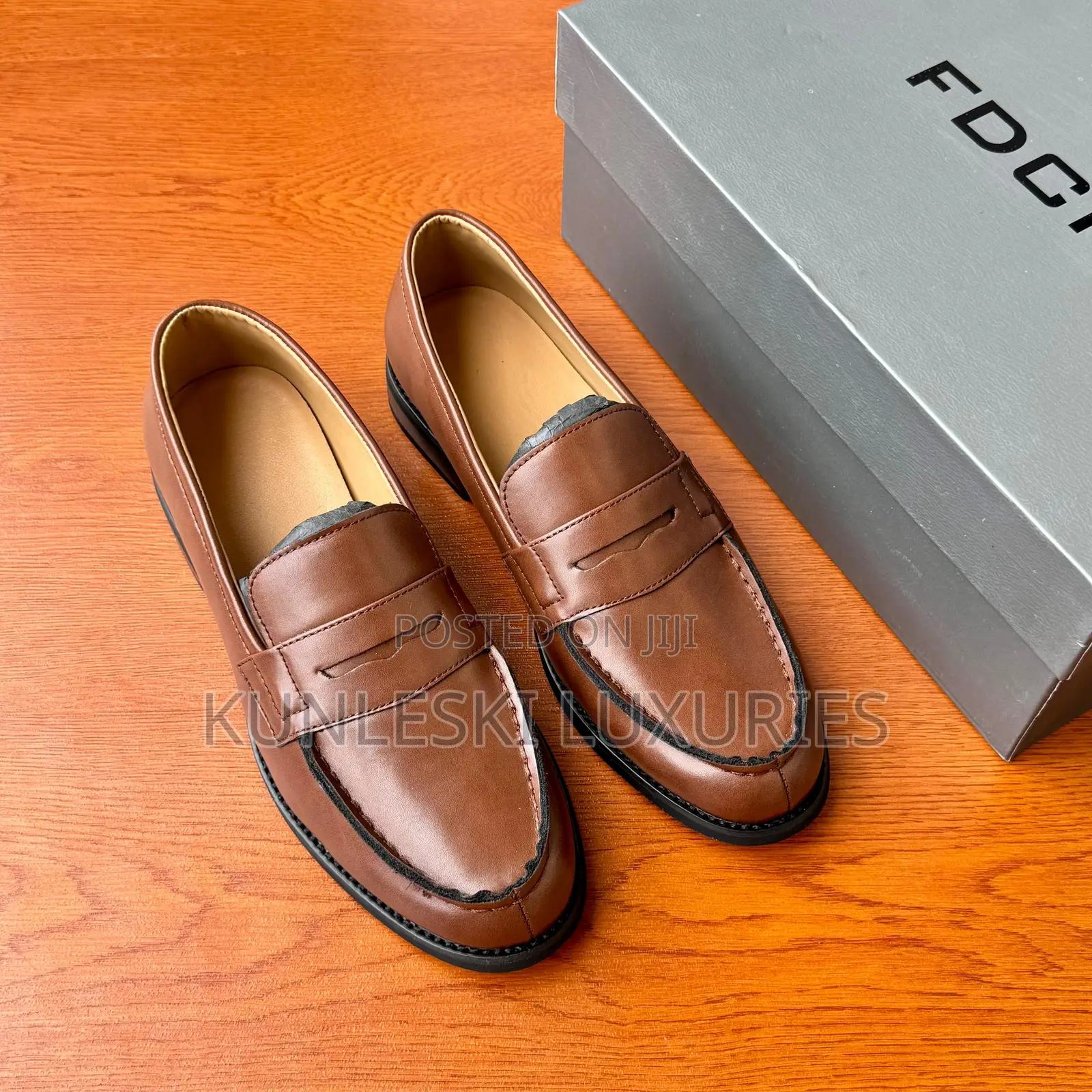 Original 180 Box Calf Leather Penny Loafers