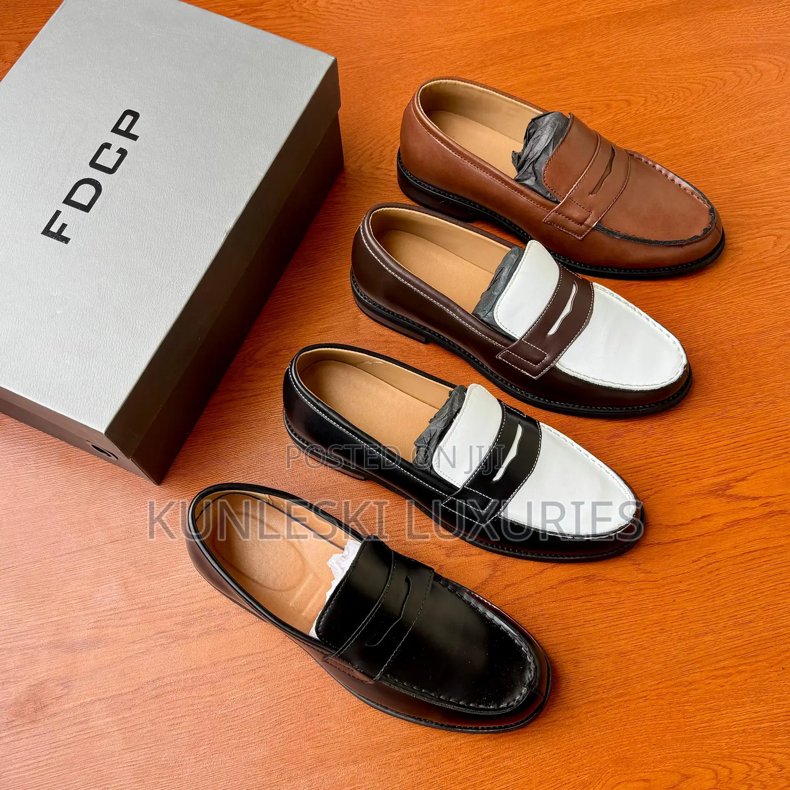Original 180 Box Calf Leather Penny Loafers